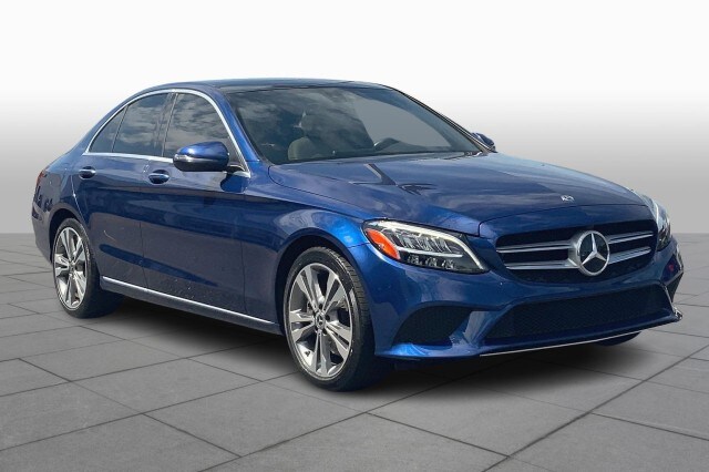 Used 2019 Mercedes-Benz C-Class Sedan C300 with VIN 55SWF8DB2KU317073 for sale in Houston, TX