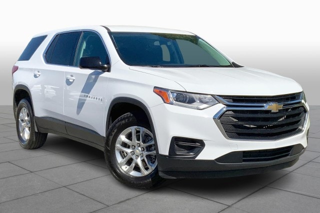 Used 2020 Chevrolet Traverse LS with VIN 1GNERFKW9LJ300397 for sale in Houston, TX