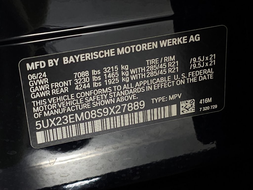 2025 BMW X7 xDrive40i 34