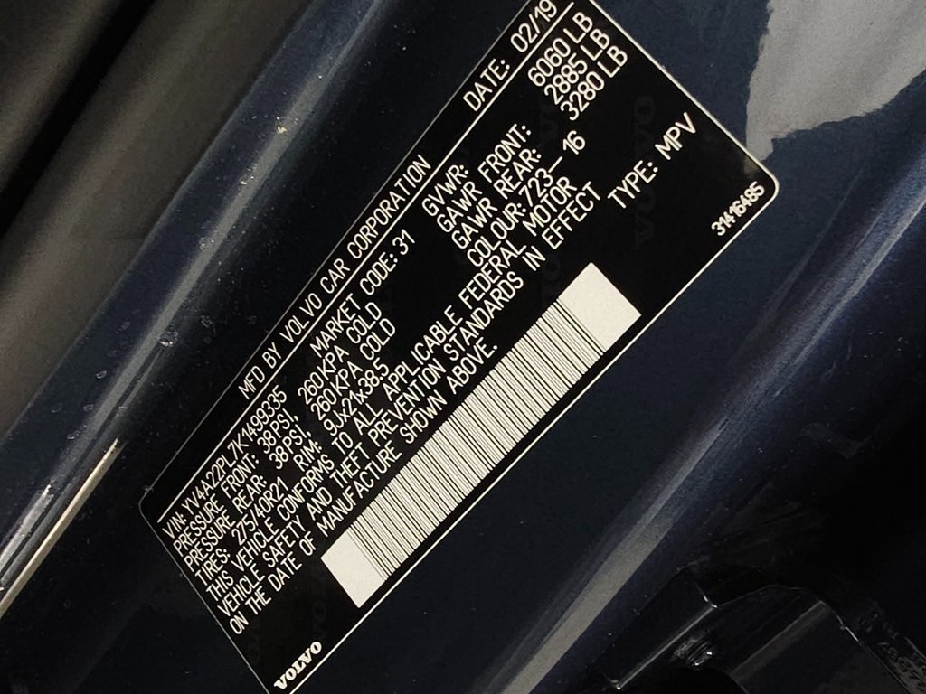2019 Volvo XC90 T6 Inscription Advanced 40