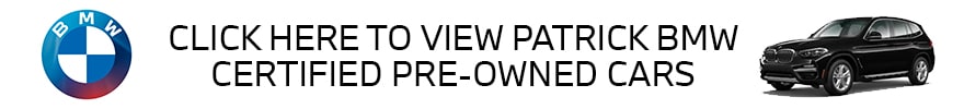 Patrick BMW Certified Pre-Owned Cars