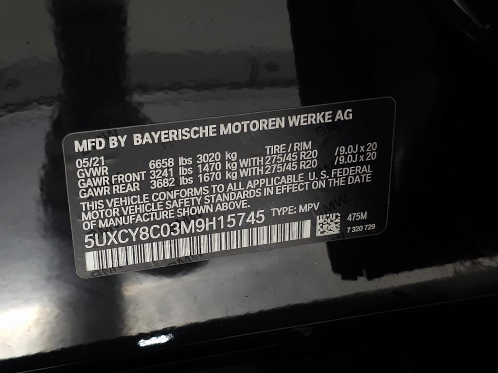 2021 BMW X6 M50i 45
