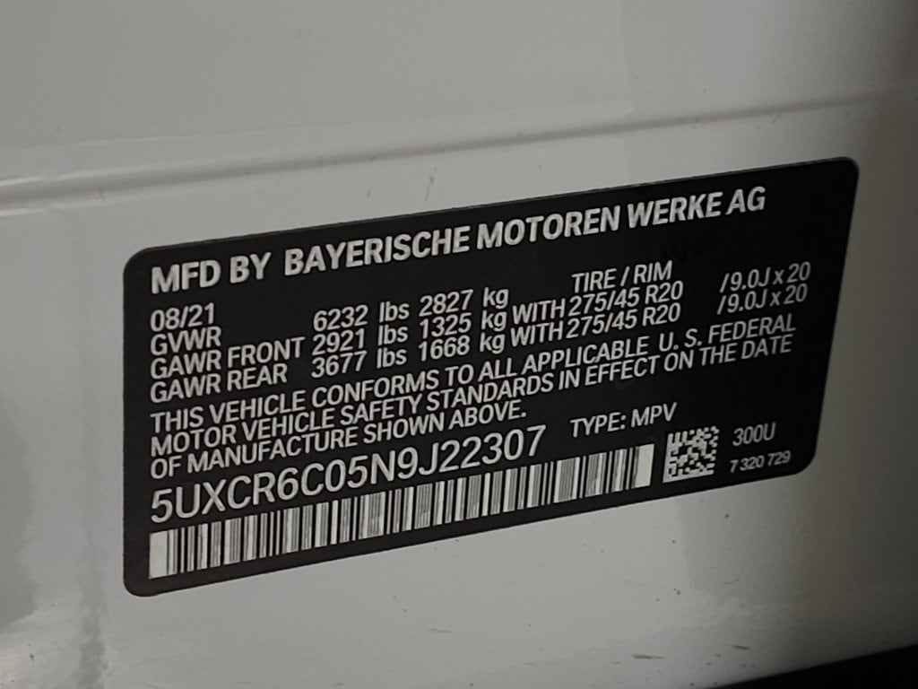 2022 BMW X5 xDrive40i 39