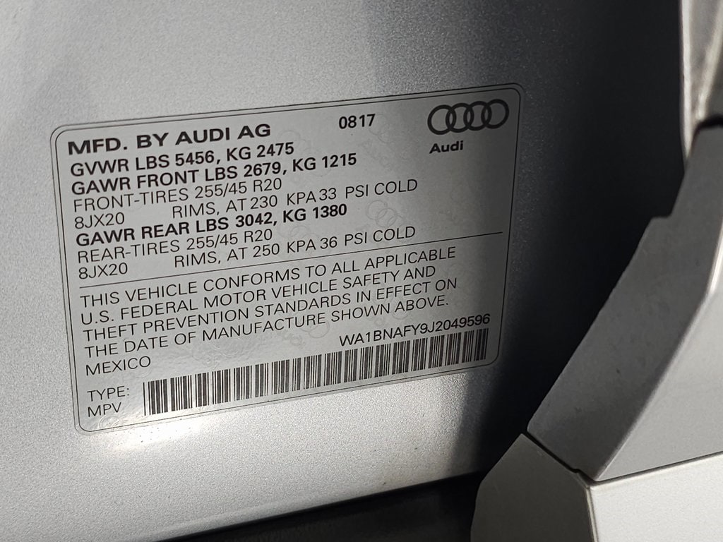 2018 Audi Q5 2.0T Premium Plus quattro 31
