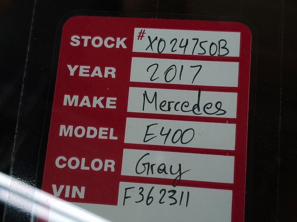 2017 Mercedes-Benz E-Class E 400 4MATIC? 36