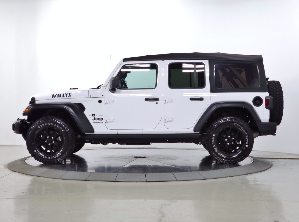 Used 2021 Jeep Wrangler Unlimited Willys SUV