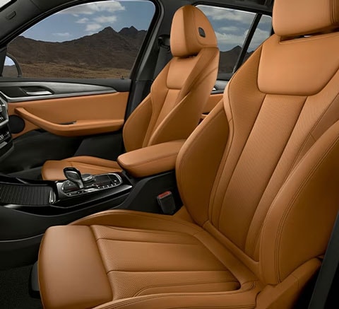 BMW X3 sporty seating