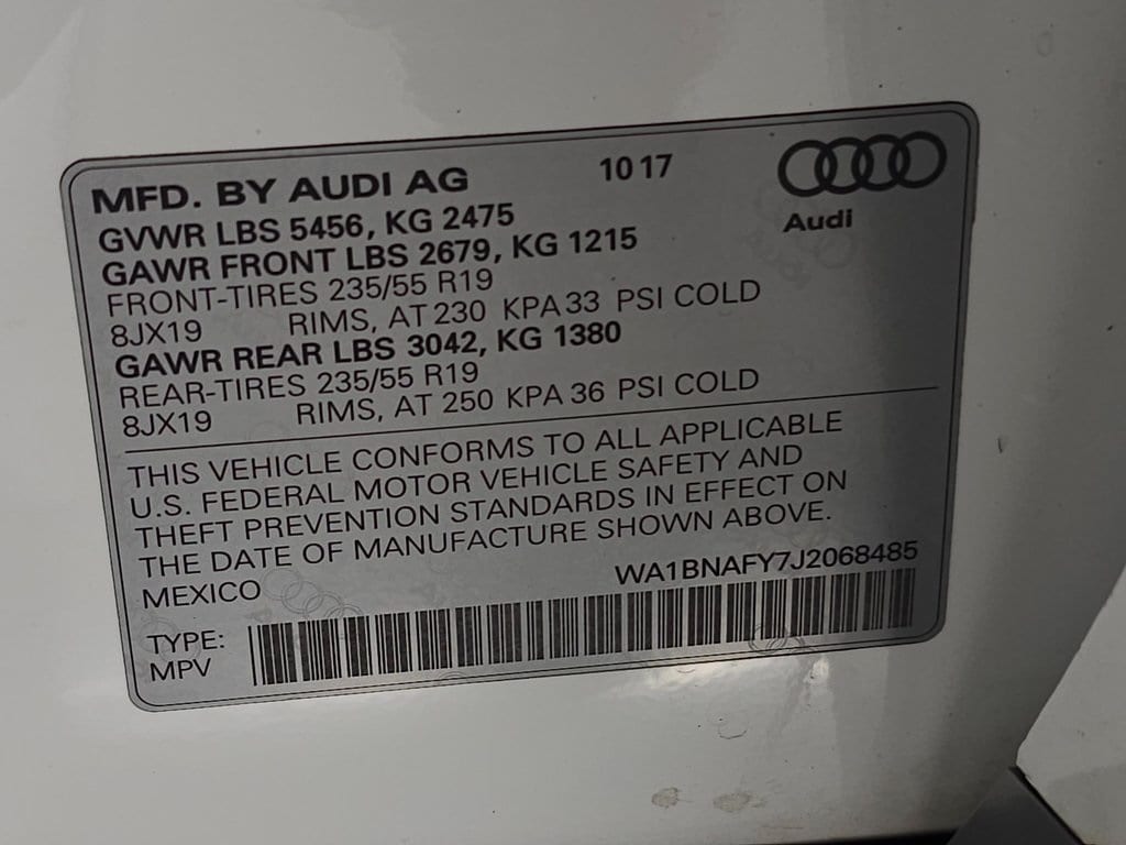 2018 Audi Q5 quattro 36