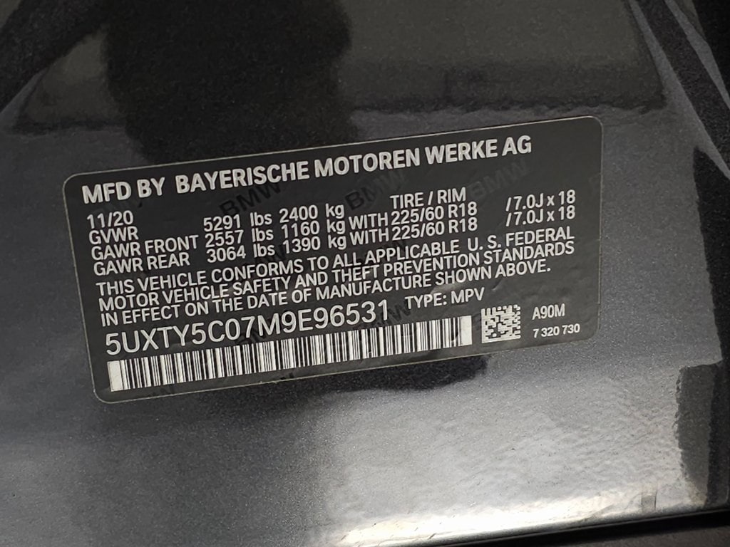 2021 BMW X3 xDrive30i 35