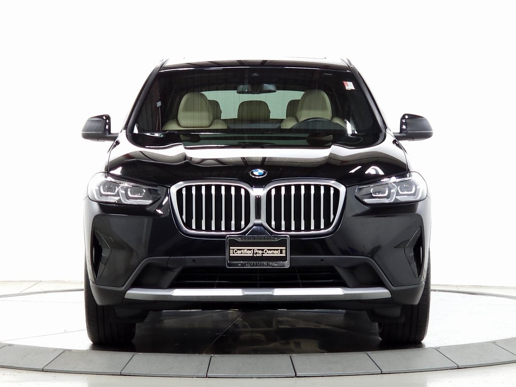 Certified 2022 BMW X3 30i with VIN WBX57DP02NN180612 for sale in Schaumburg, IL