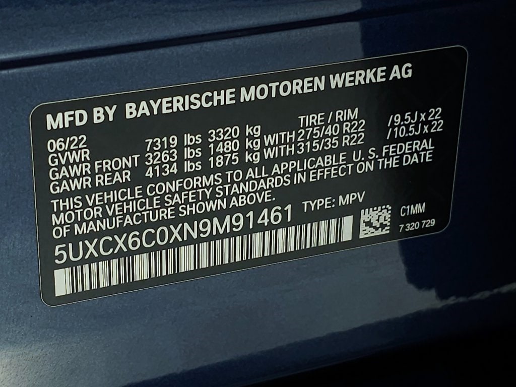 2022 BMW X7 M50i 44