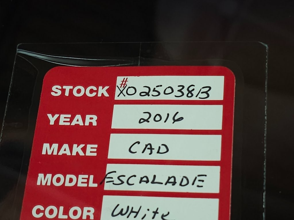 2016 CADILLAC Escalade Premium 43