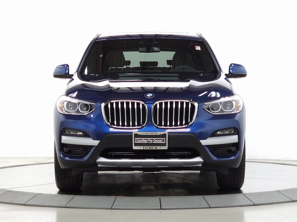 Certified 2021 BMW X3 30i with VIN 5UXTY5C08M9H40882 for sale in Schaumburg, IL