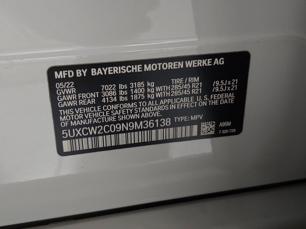 2022 BMW X7 xDrive40i 47