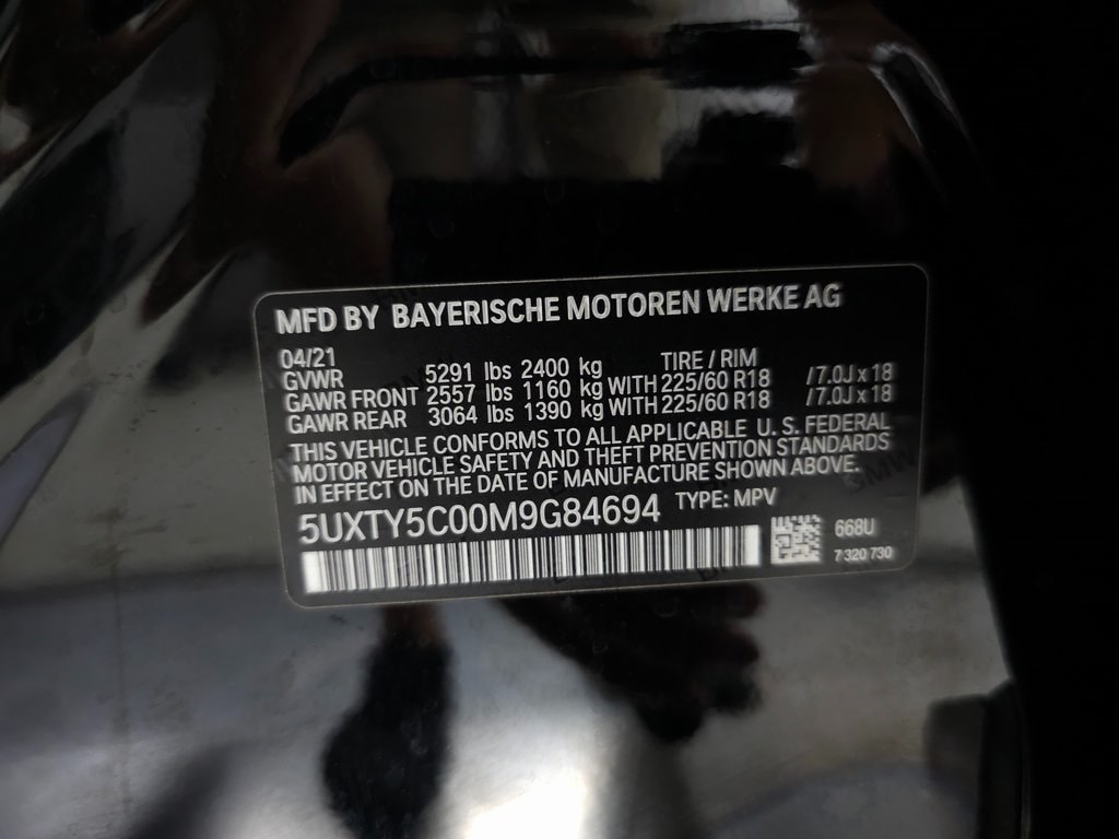2021 BMW X3 xDrive30i 31