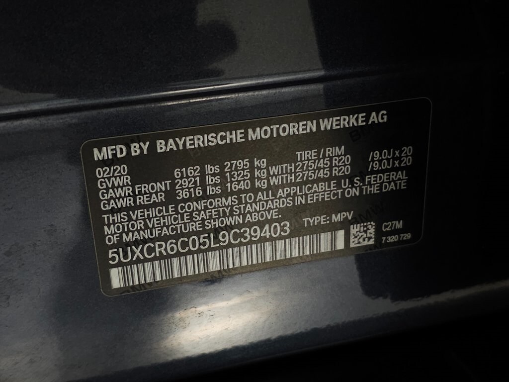 2020 BMW X5 xDrive40i M Sport 43