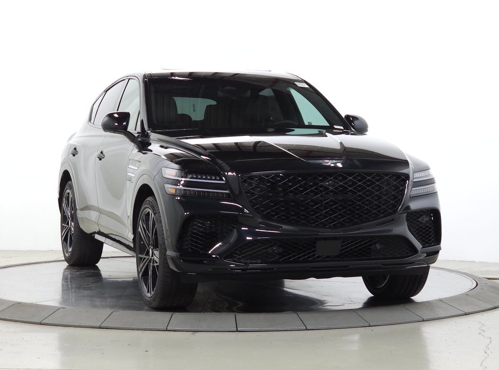 New 2026 Genesis GV80 Coupe 3.5T e-SC Prestige Black SUV