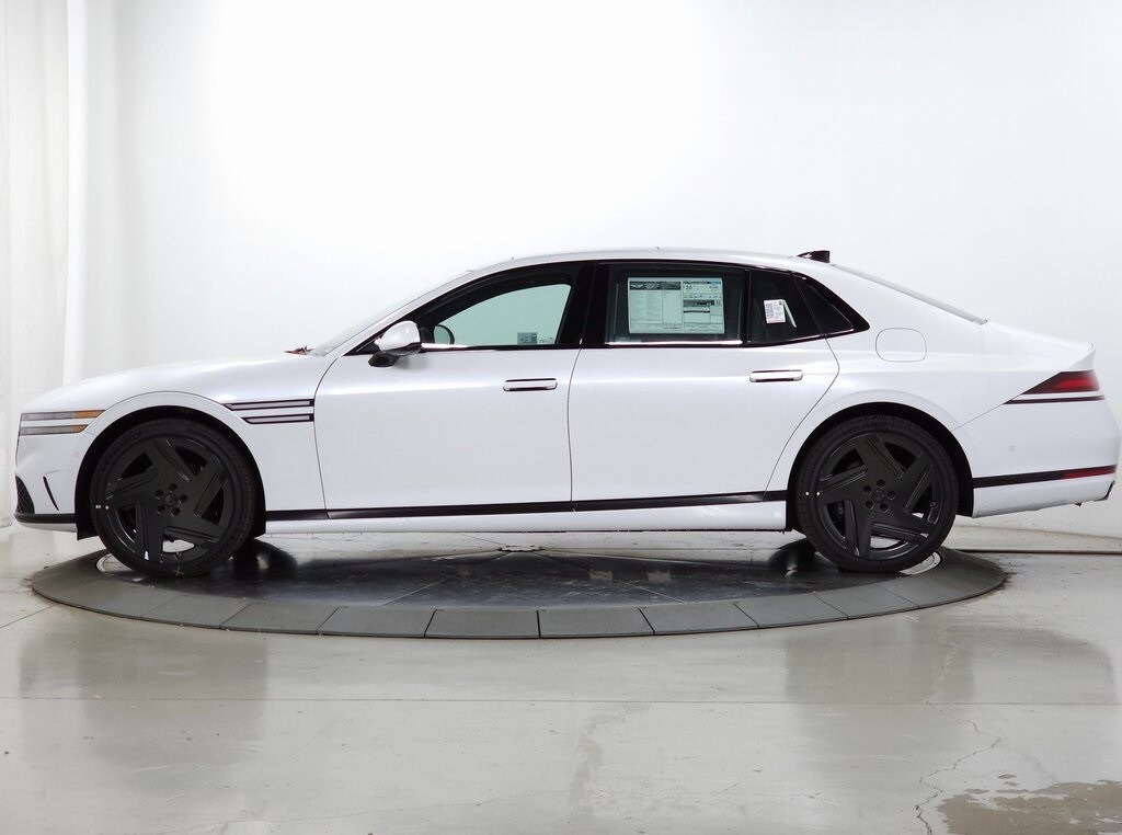 New 2026 Genesis G90 3.5T e-SC Prestige Black Sedan