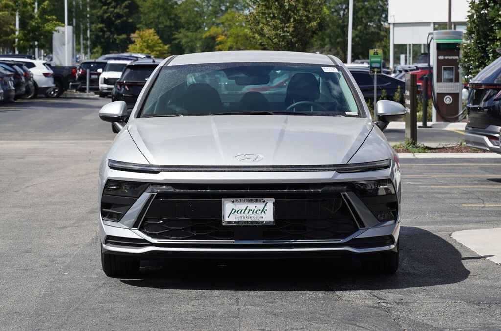 New 2026 Hyundai Sonata Hybrid Blue Sedan