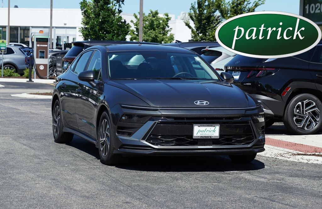 New 2026 Hyundai Sonata Hybrid Blue Sedan
