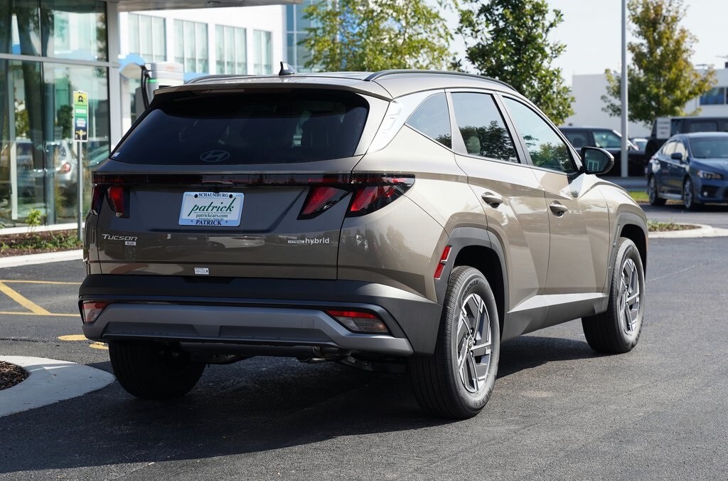New 2025 Hyundai Tucson Hybrid Blue SUV