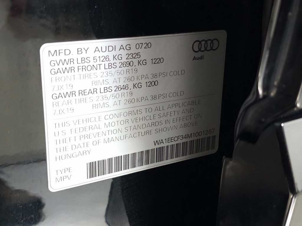2021 Audi Q3 Premium Plus 36