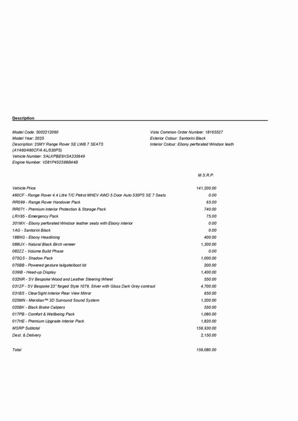 Used 2025 Land Rover Range Rover SE SUV