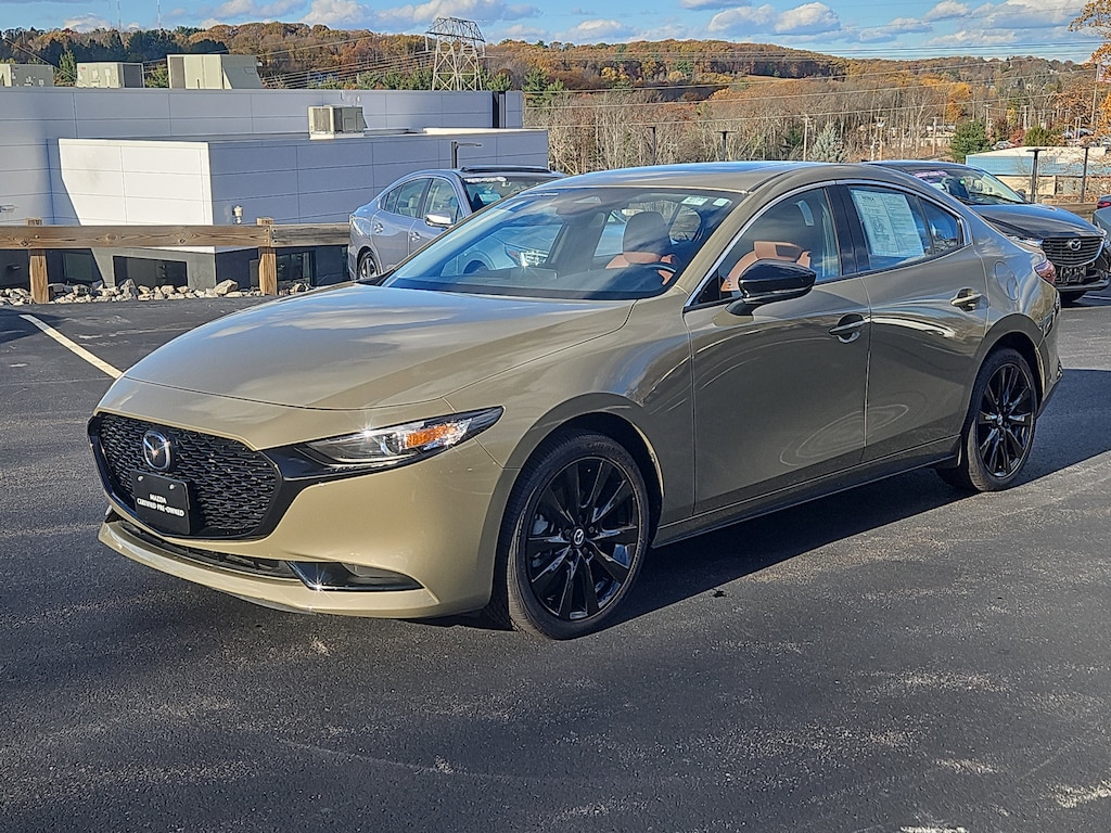 Certified 2025 Mazda Mazda3 2.5 Carbon Turbo 4D Sedan