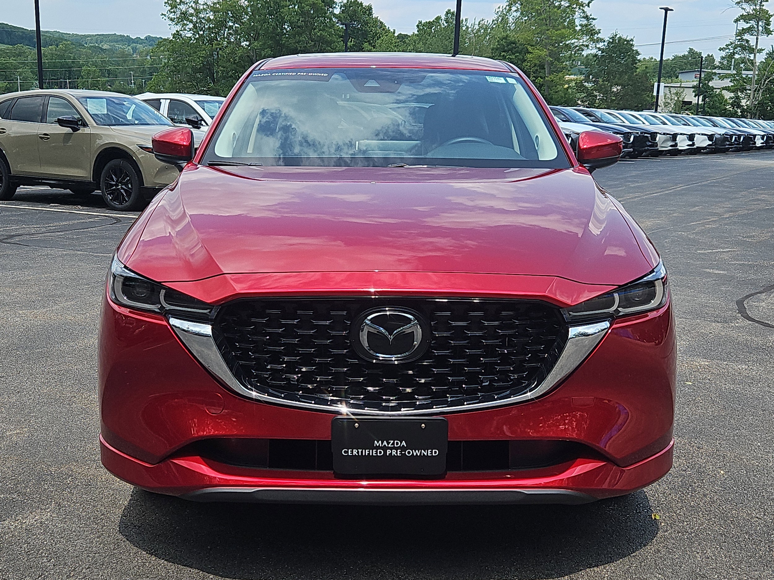 Used 2025 Mazda CX-5 S Preferred package with VIN JM3KFBCL4S0560753 for sale in Auburn, MA