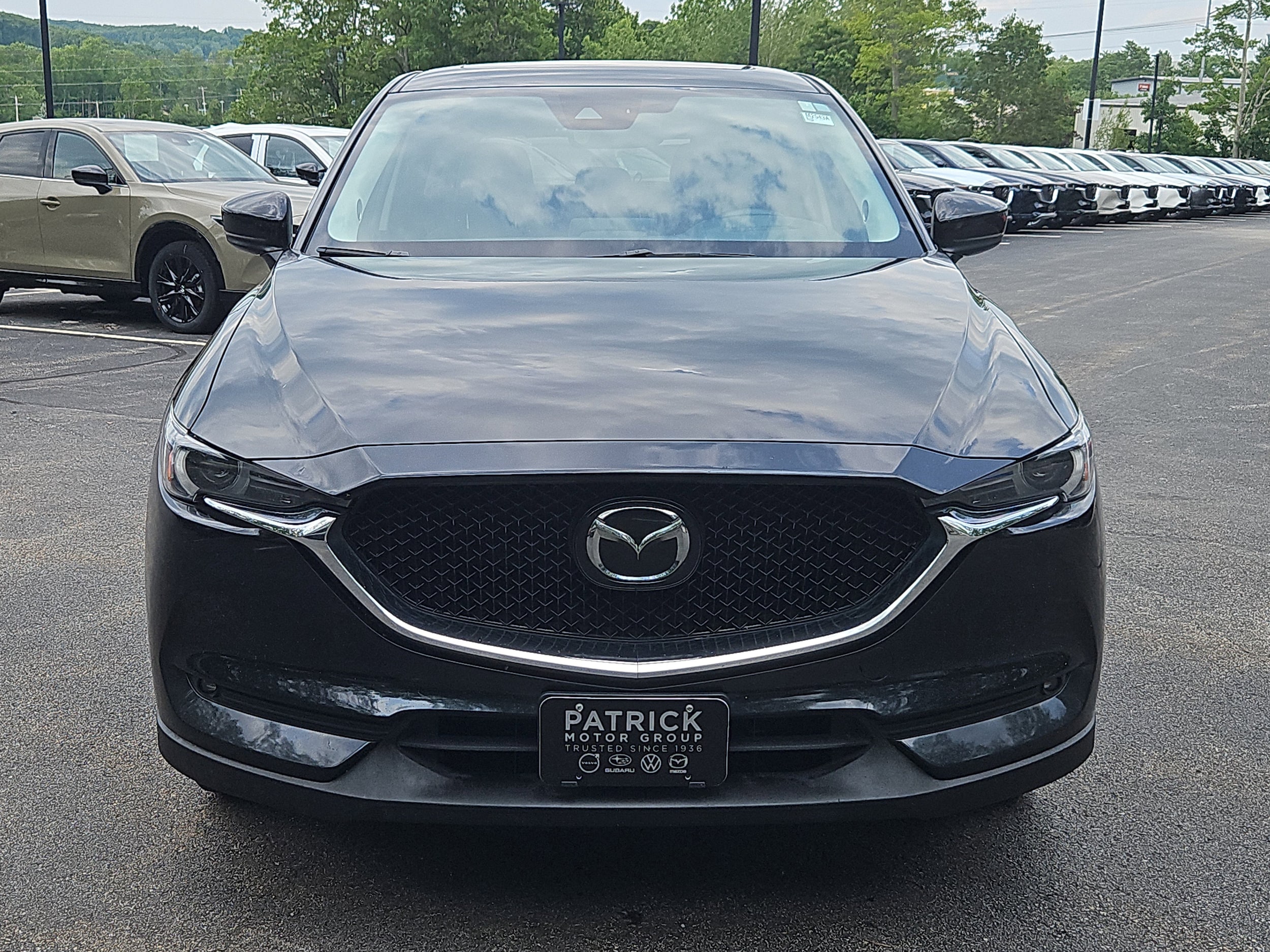 Used 2020 Mazda CX-5 Grand Touring with VIN JM3KFBDM3L0843802 for sale in Auburn, MA