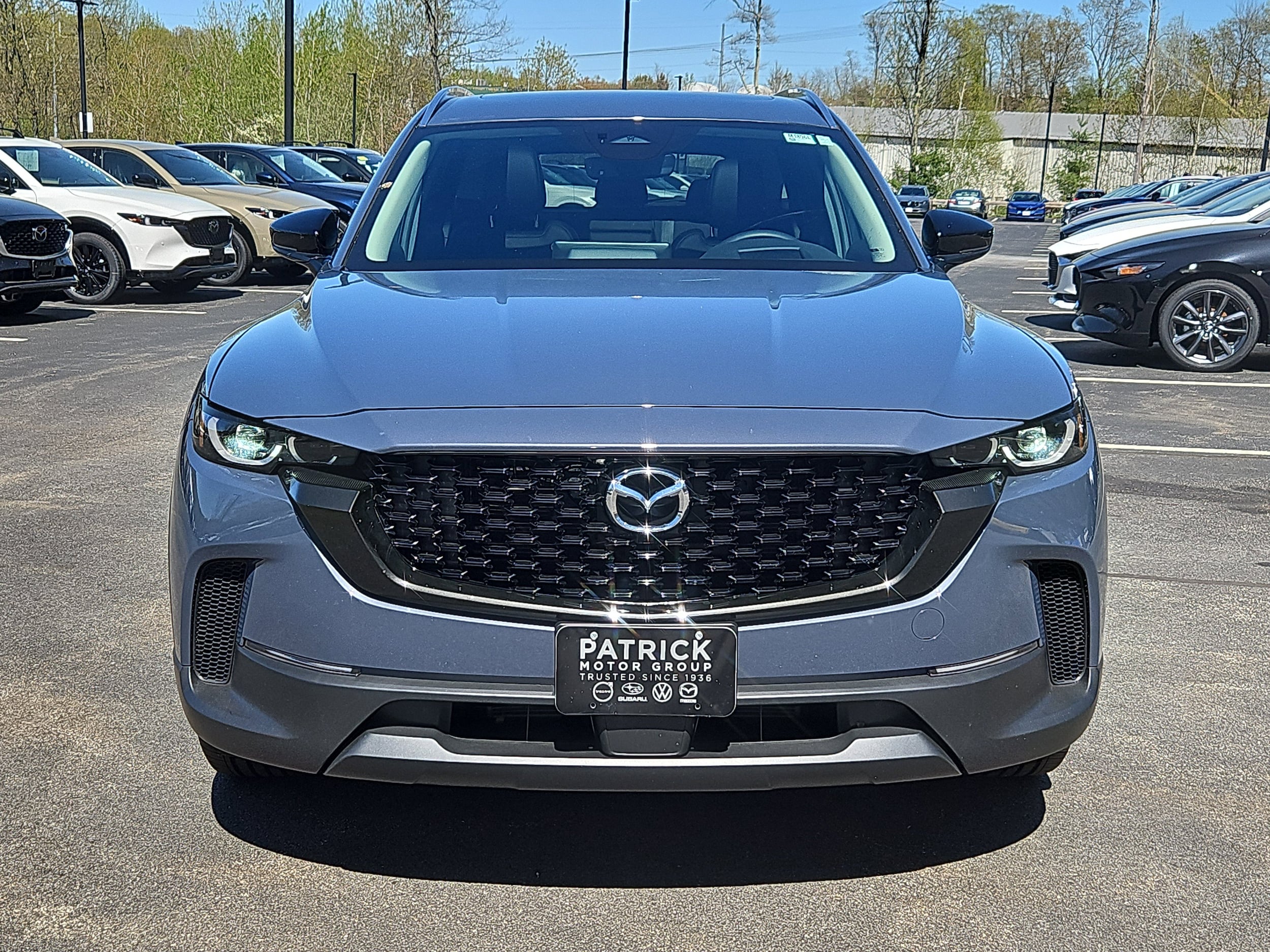 Certified 2025 Mazda CX-50 Premium Plus with VIN 7MMVABEM3SN303807 for sale in Auburn, MA