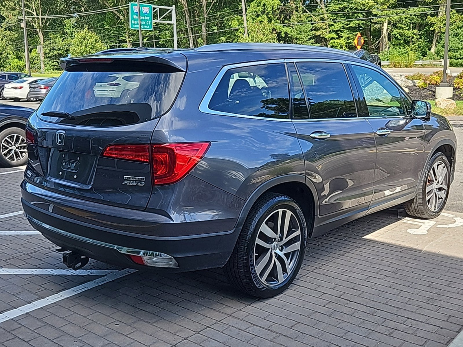 Used 2016 Honda Pilot Touring with VIN 5FNYF6H9XGB063285 for sale in Auburn, MA