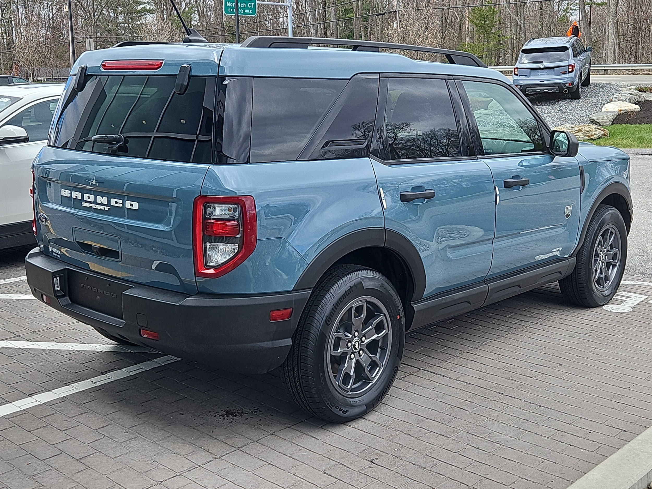 Used 2021 Ford Bronco Sport Big Bend with VIN 3FMCR9B67MRA15833 for sale in Auburn, MA