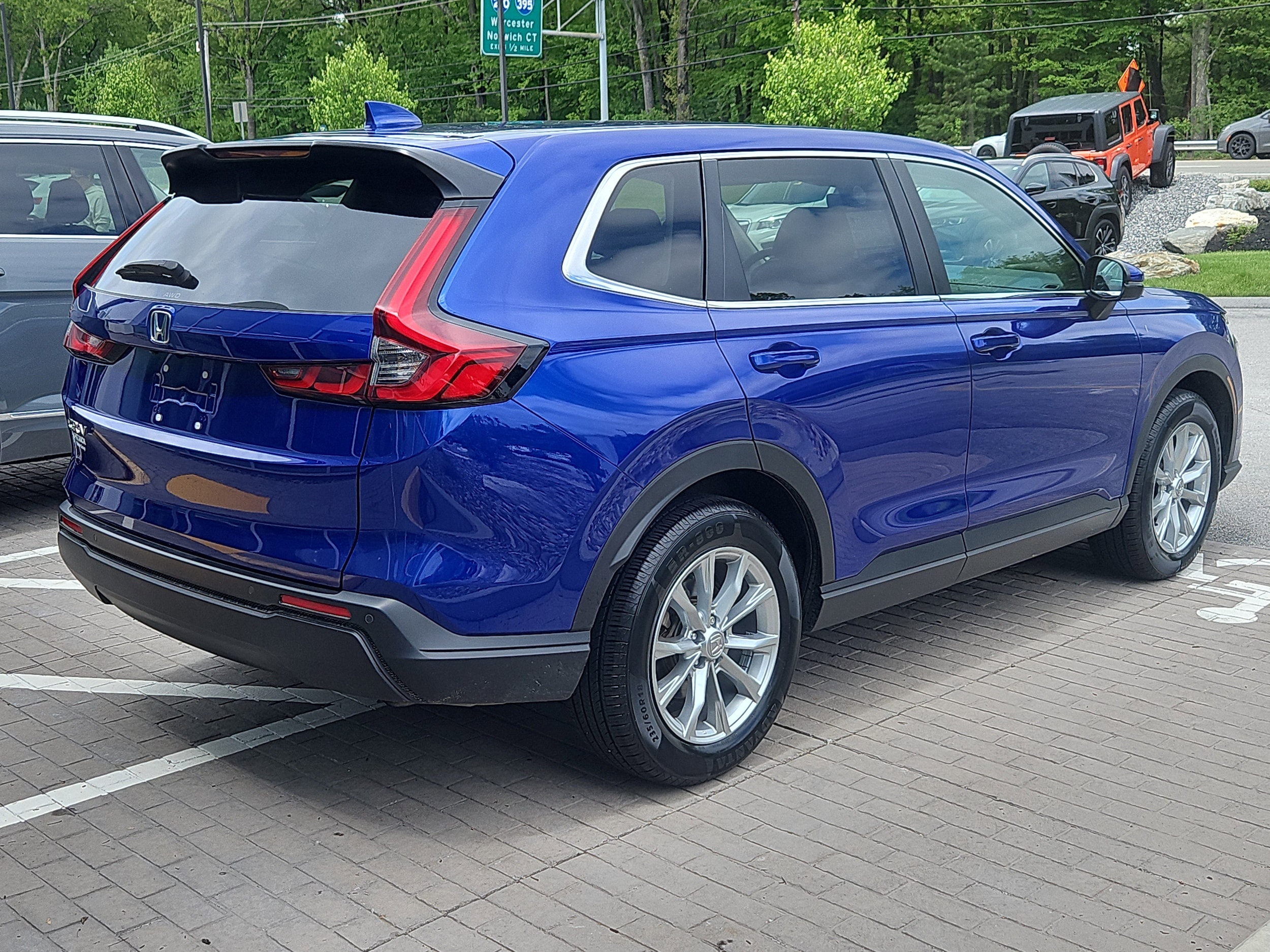 Used 2024 Honda CR-V EX-L with VIN 2HKRS4H73RH486717 for sale in Auburn, MA