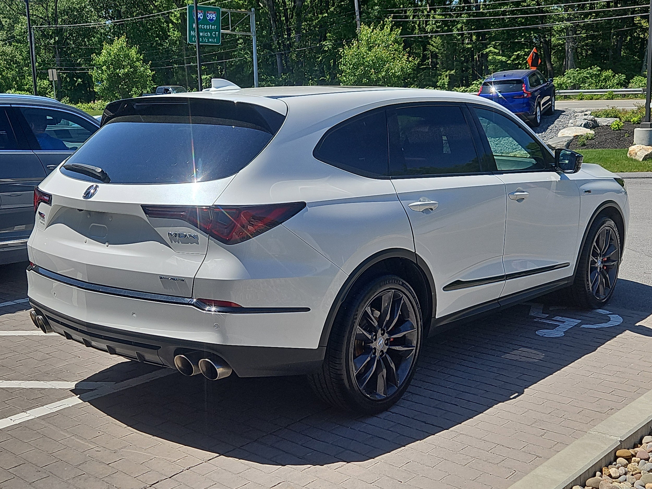 Used 2022 Acura MDX Type S with VIN 5J8YD8H98NL002143 for sale in Auburn, MA
