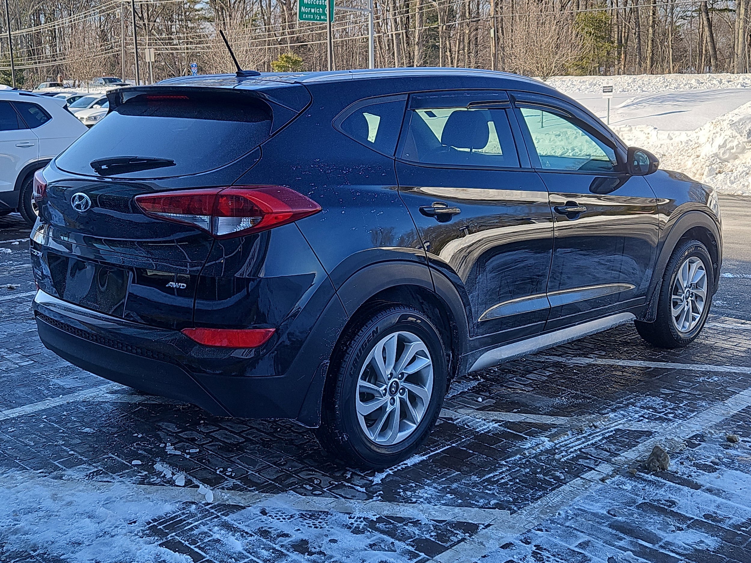 Used 2017 Hyundai Tucson SE with VIN KM8J3CA42HU342175 for sale in Auburn, MA