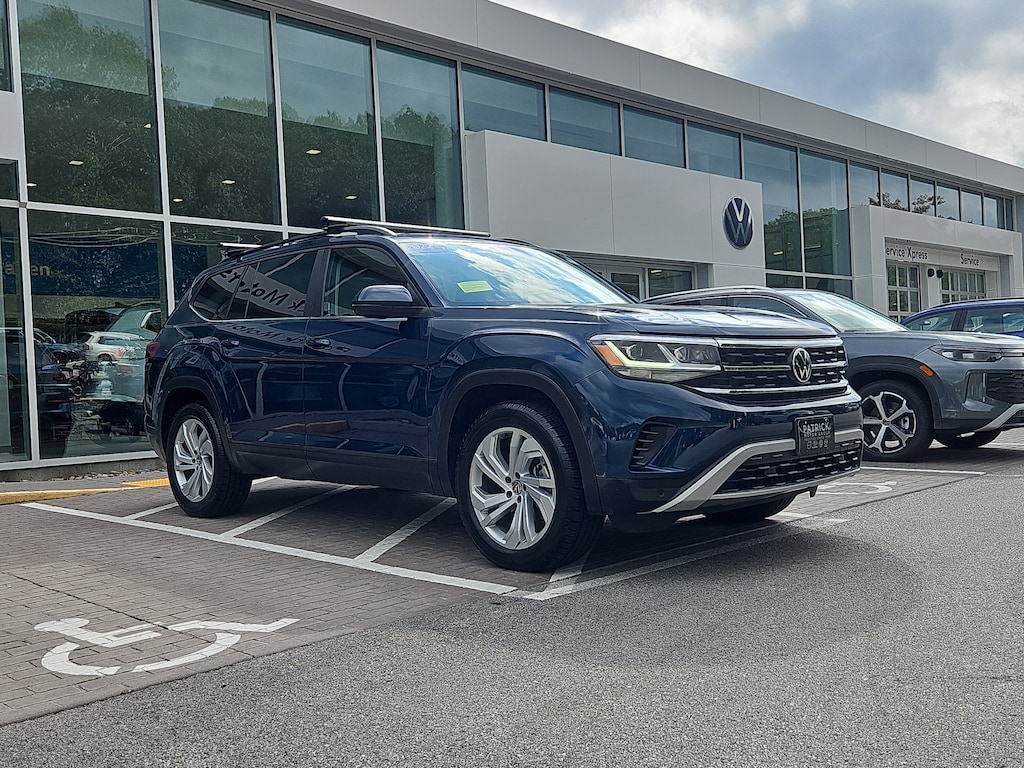 Certified 2022 Volkswagen Atlas 3.6L V6 SE w/Technology SUV