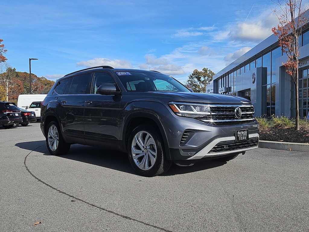 Certified 2022 Volkswagen Atlas 2.0T SE w/Technology SUV