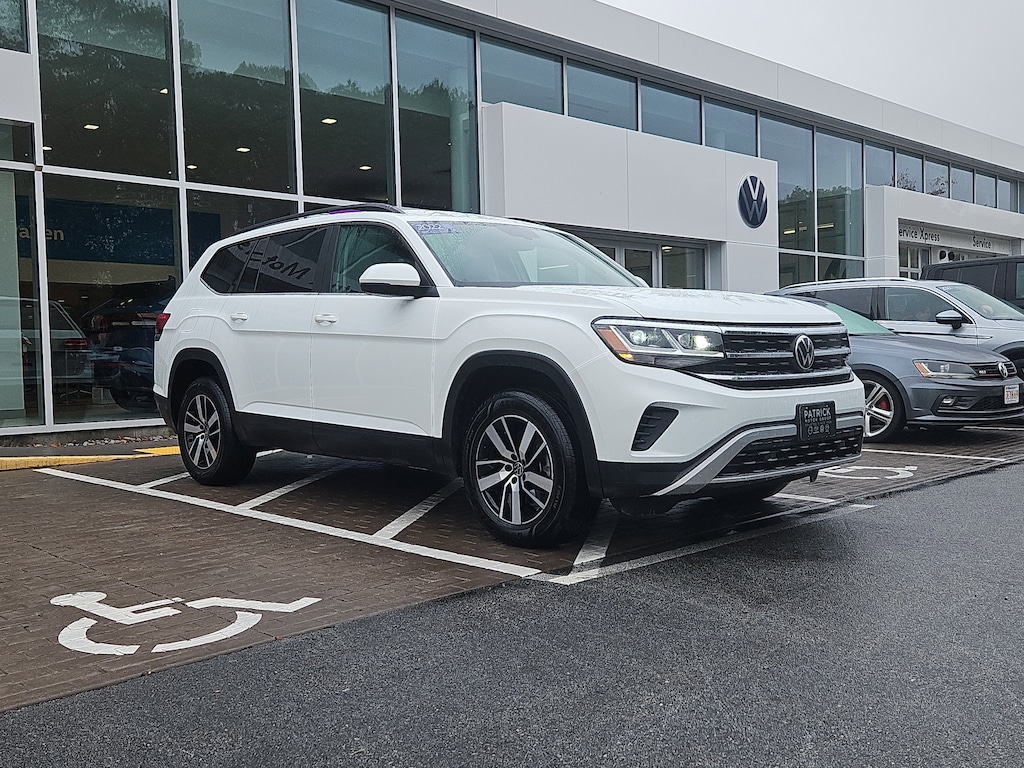 Certified 2022 Volkswagen Atlas 2.0T SE SUV
