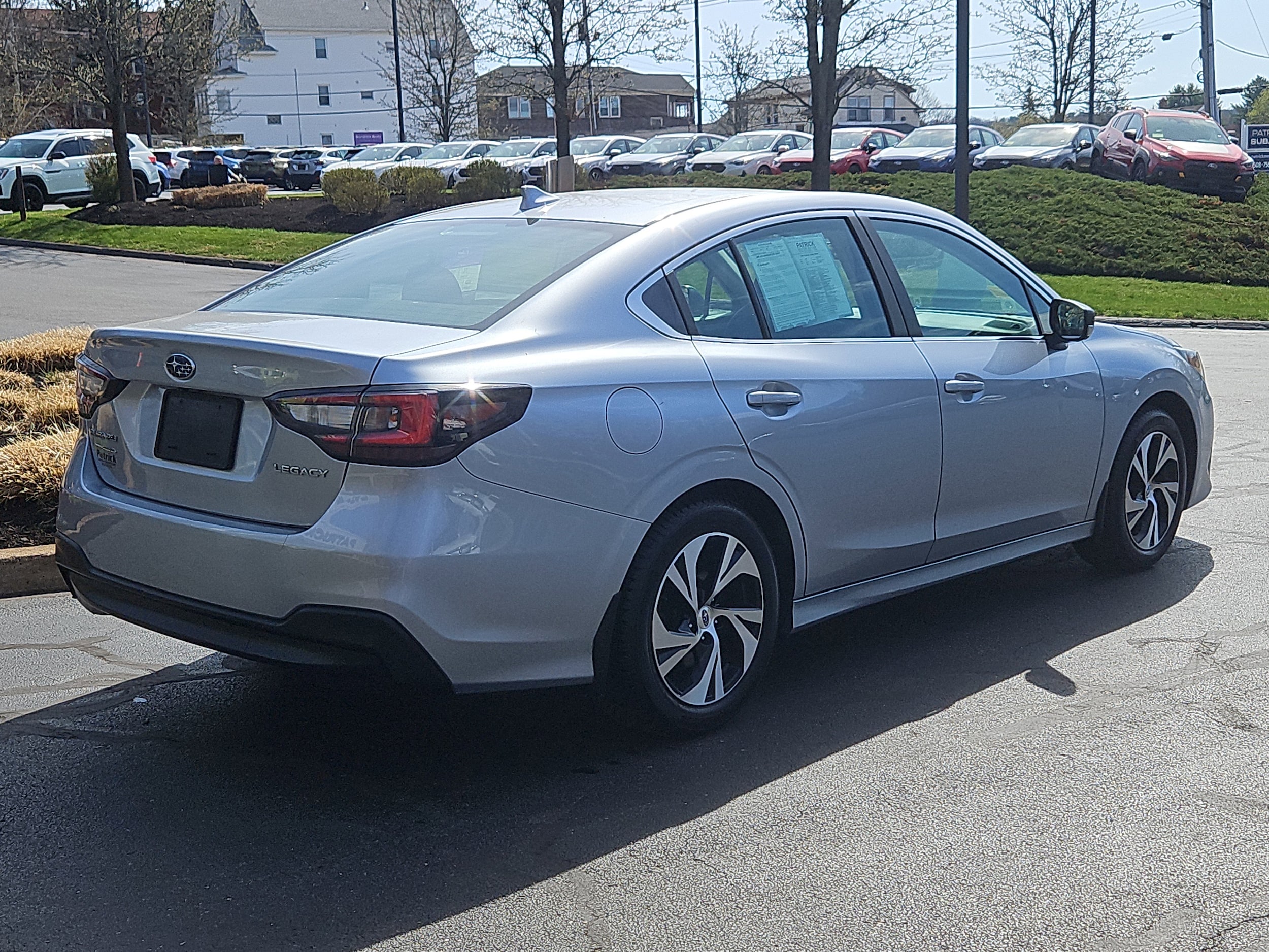 Used 2021 Subaru Legacy Base with VIN 4S3BWAB60M3015911 for sale in Shrewsbury, MA