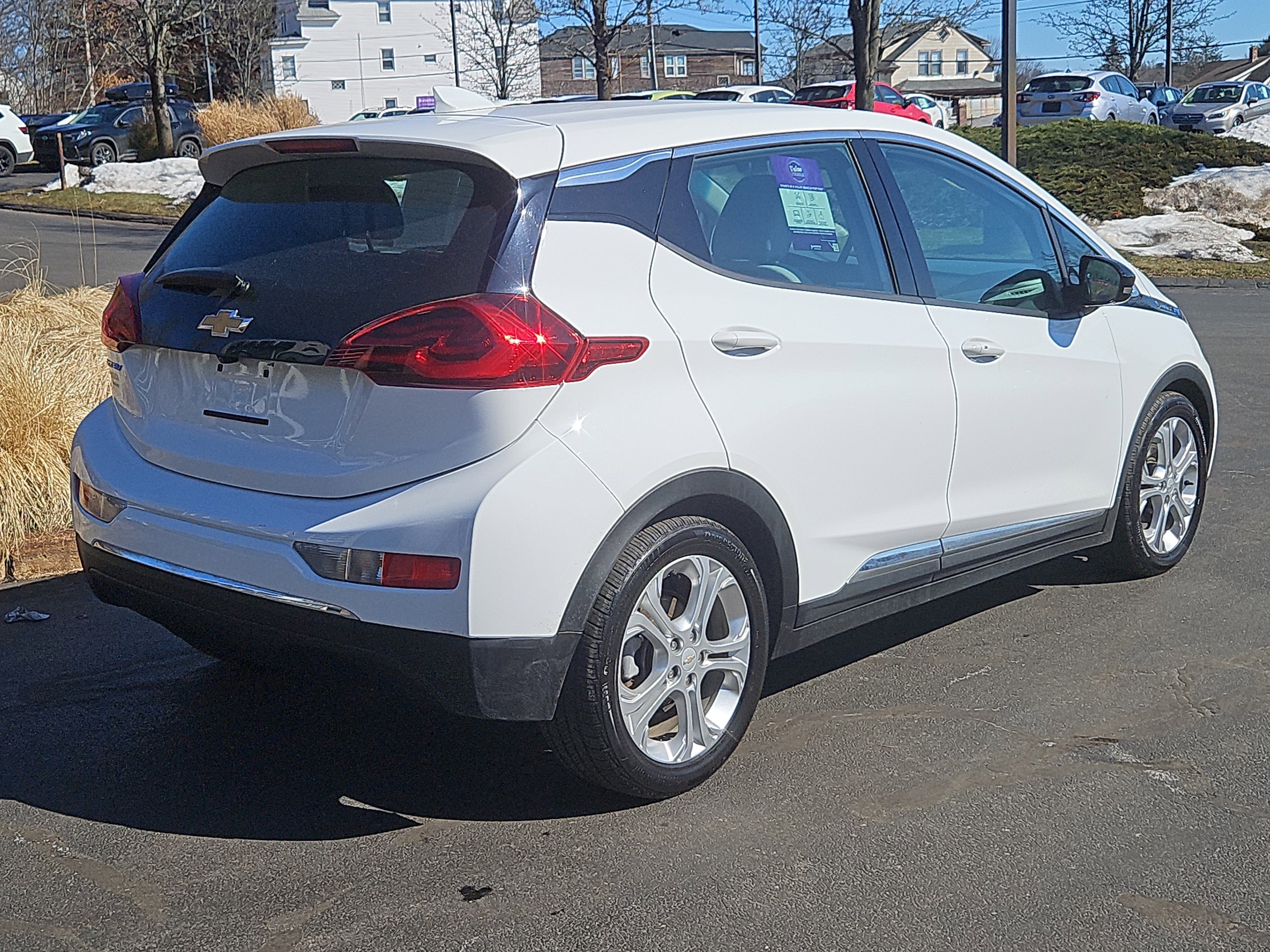 Used 2020 Chevrolet Bolt EV LT with VIN 1G1FY6S00L4113097 for sale in Shrewsbury, MA