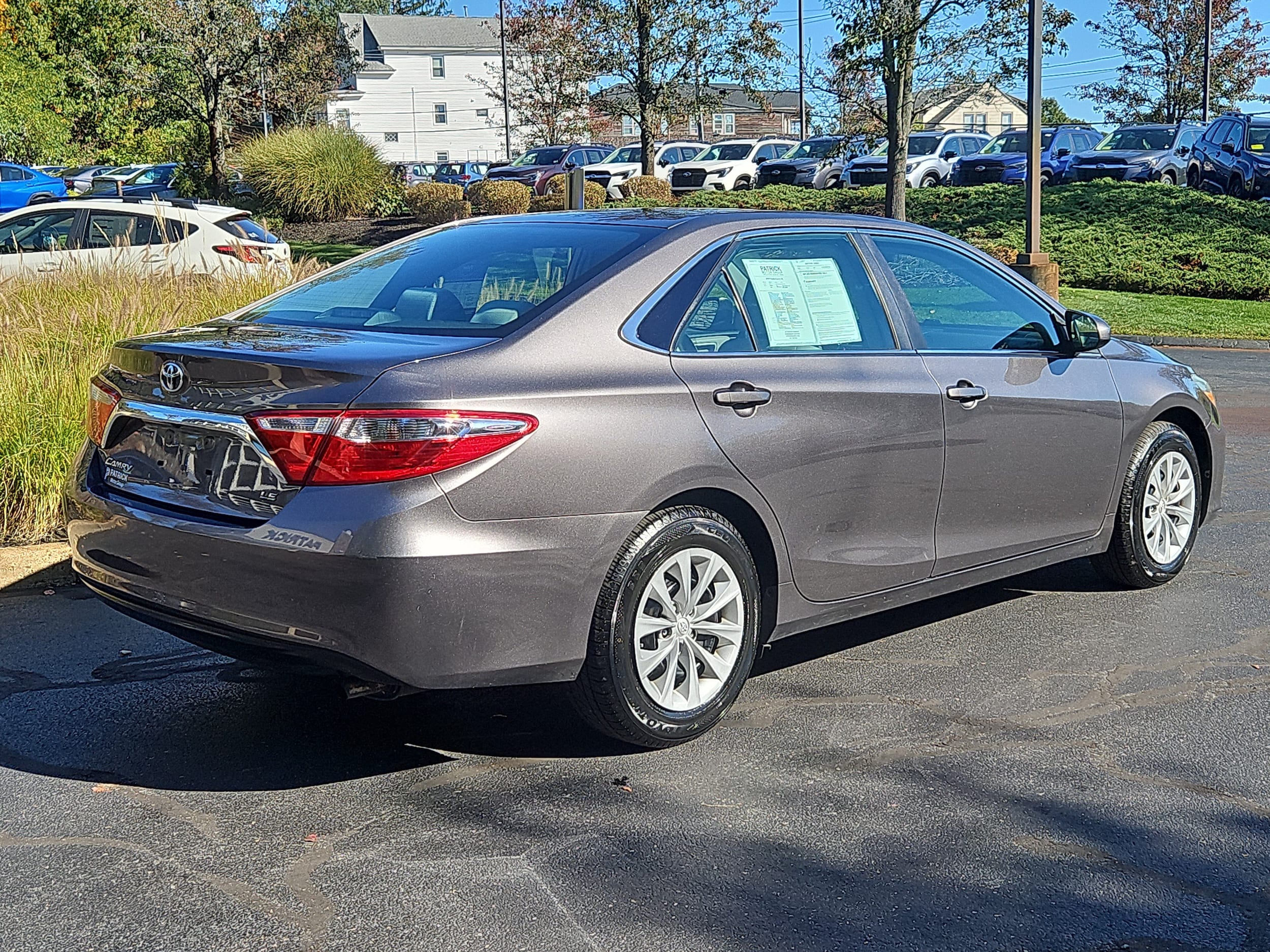 Used 2015 Toyota Camry LE with VIN 4T4BF1FK8FR491846 for sale in Shrewsbury, MA