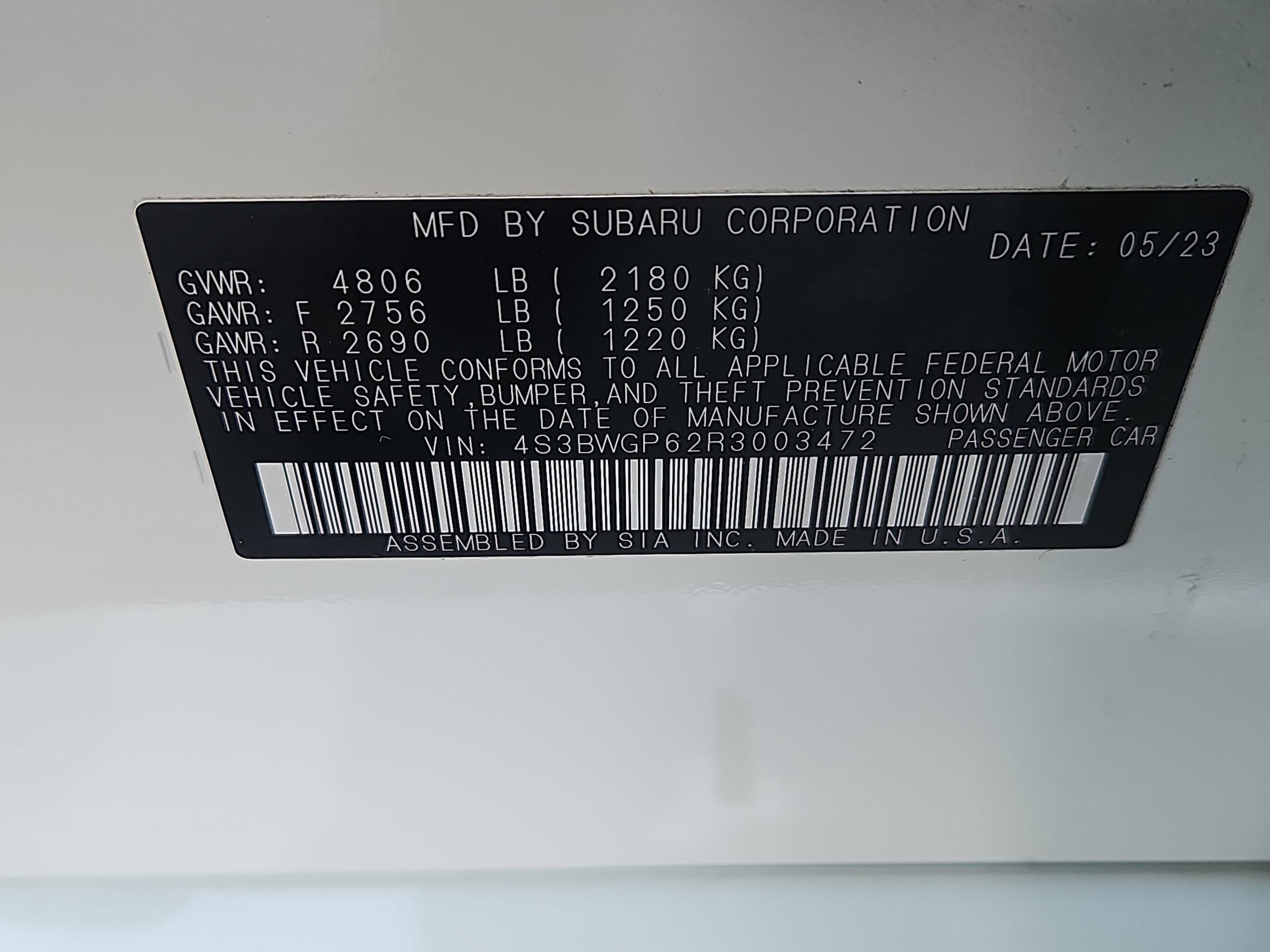 used 2024 Subaru Legacy car, priced at $29,990