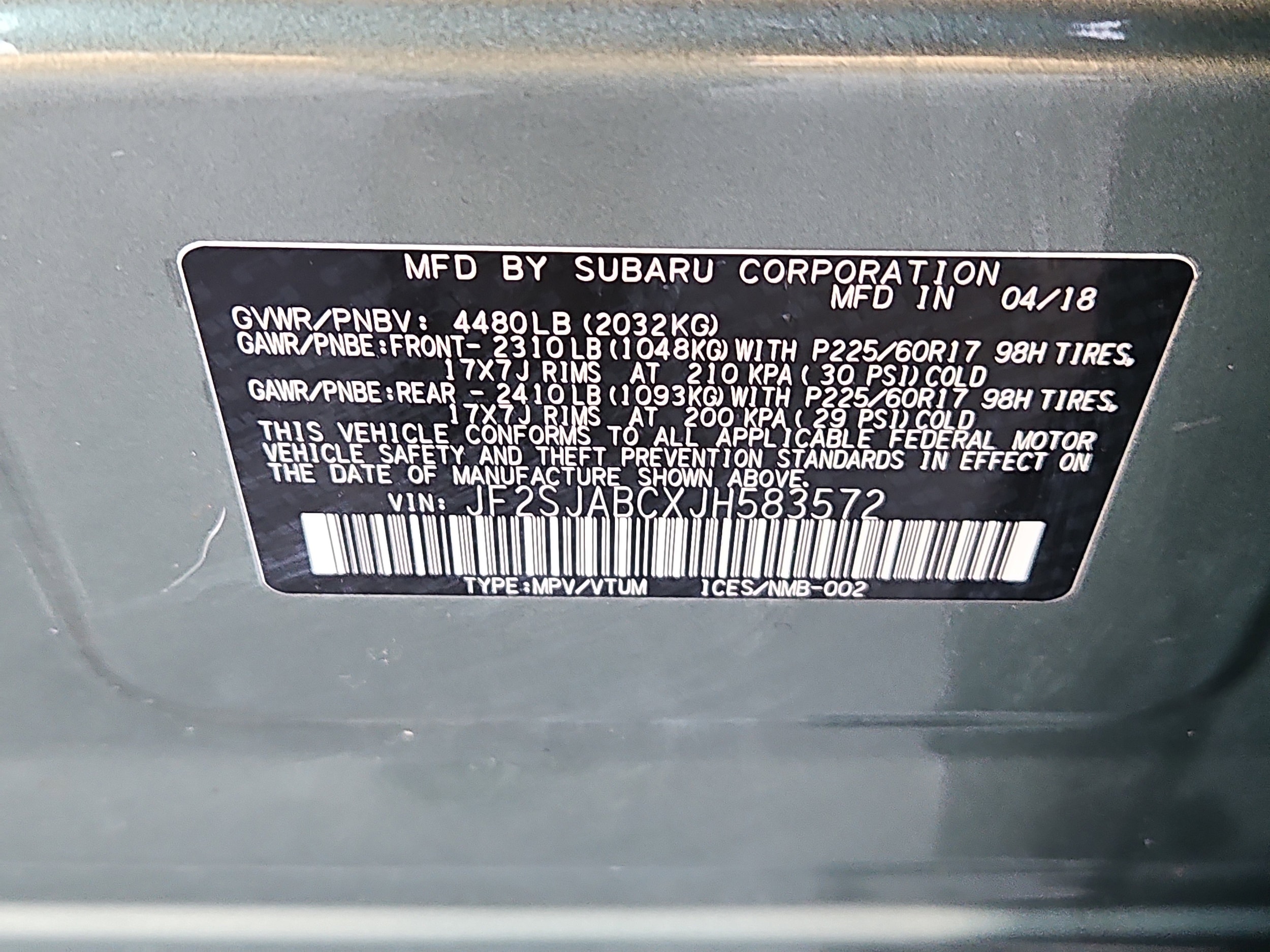 used 2018 Subaru Forester car, priced at $16,717