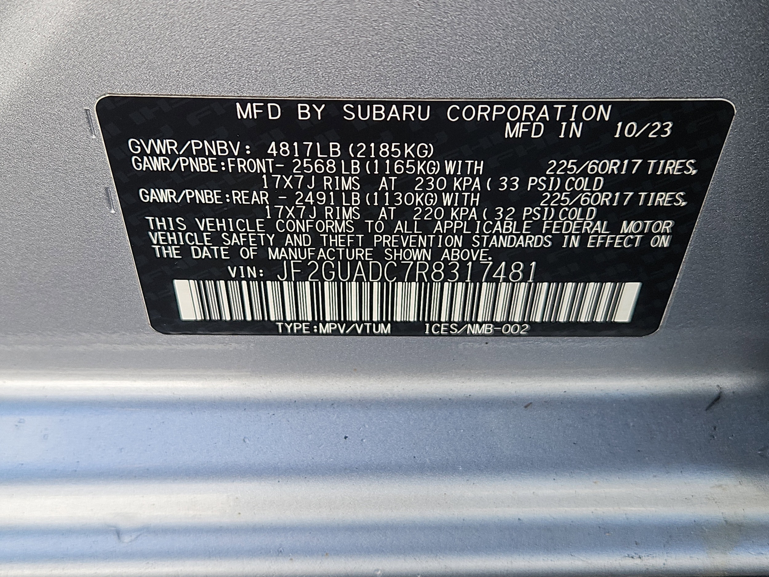 used 2024 Subaru Crosstrek car, priced at $25,990