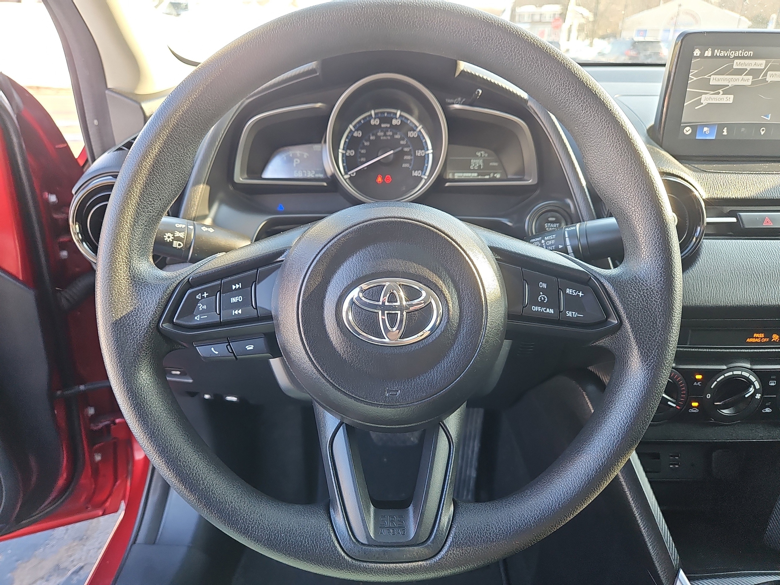 used 2019 Toyota Yaris Sedan car, priced at $12,533