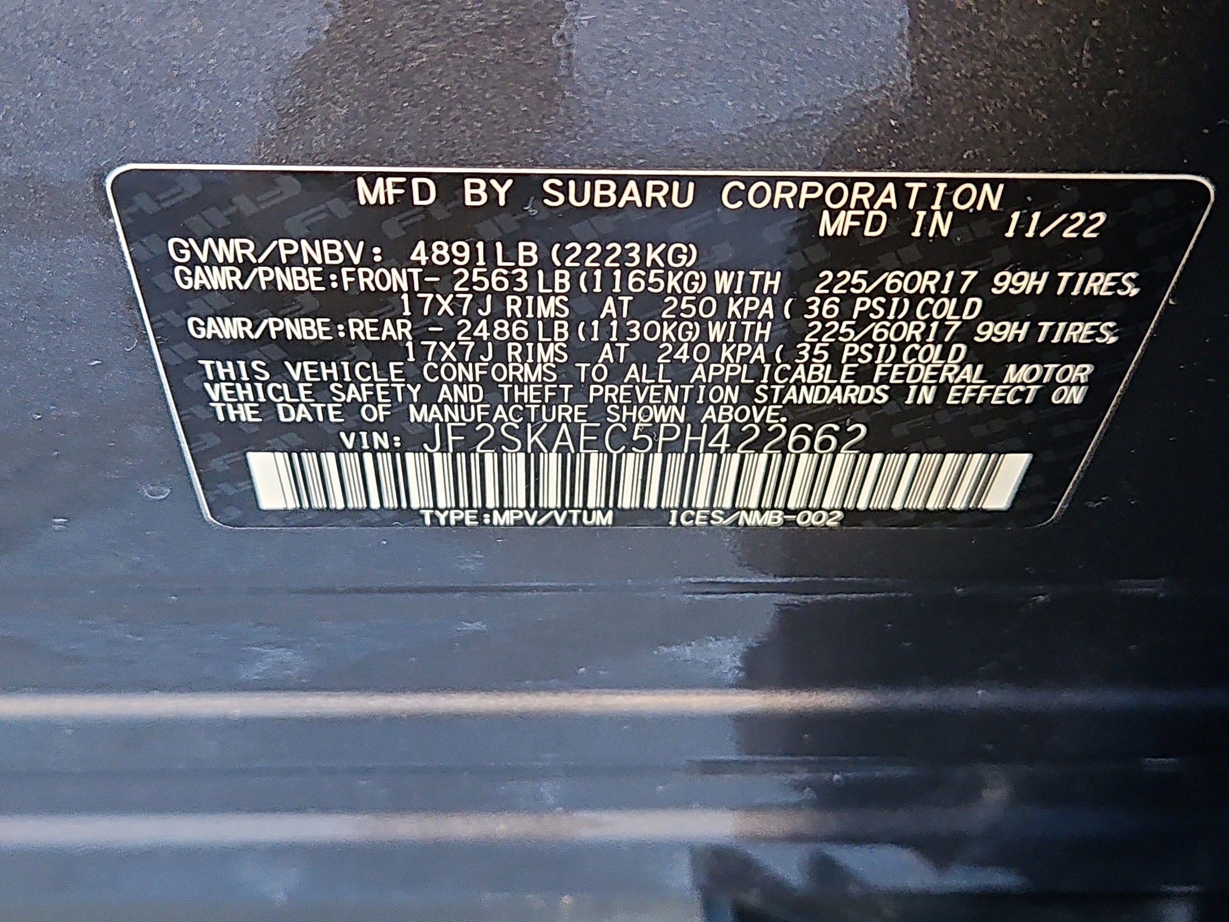 used 2023 Subaru Forester car, priced at $27,201