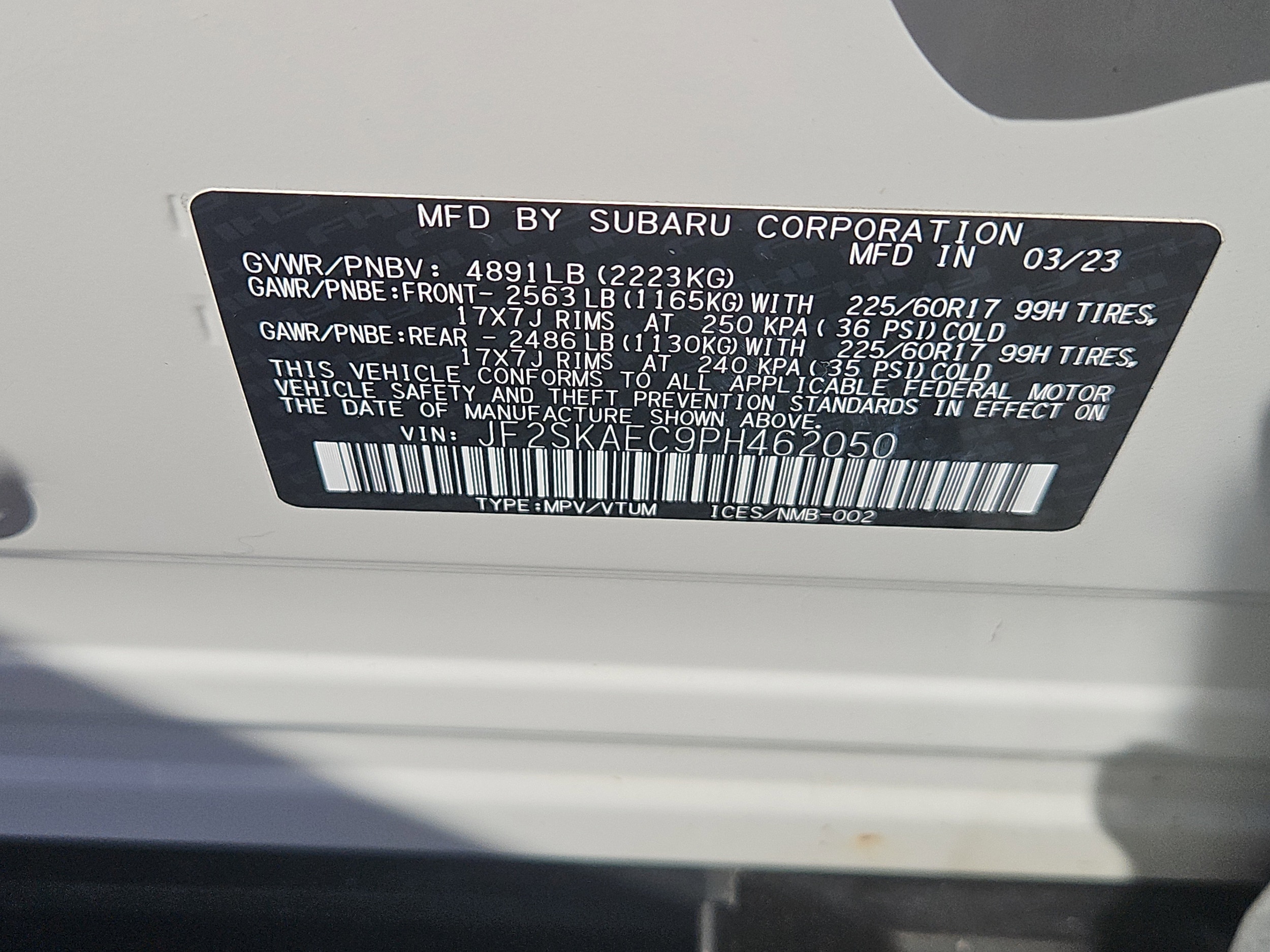 used 2023 Subaru Forester car, priced at $28,944