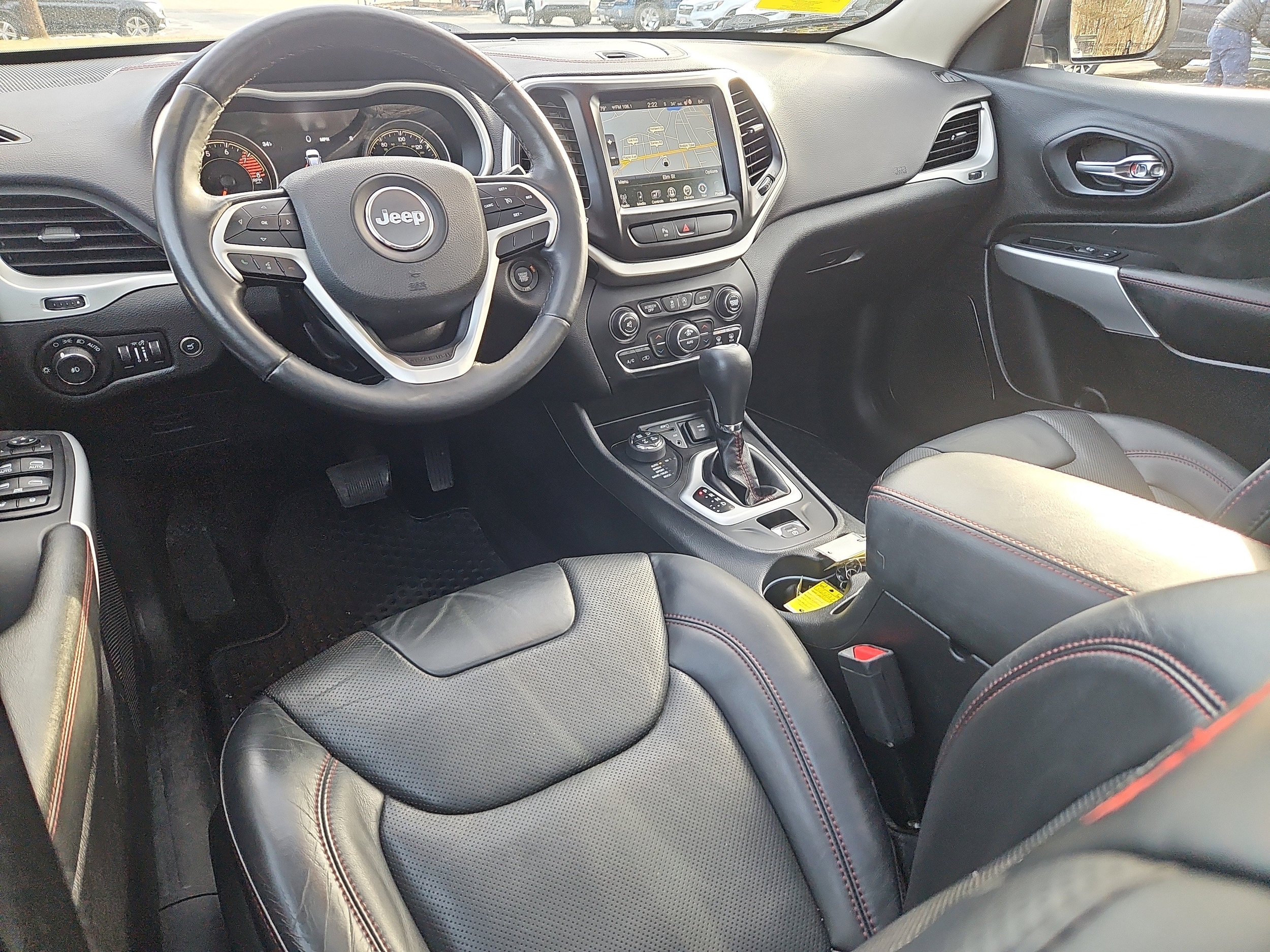 used 2018 Jeep Cherokee car, priced at $17,650