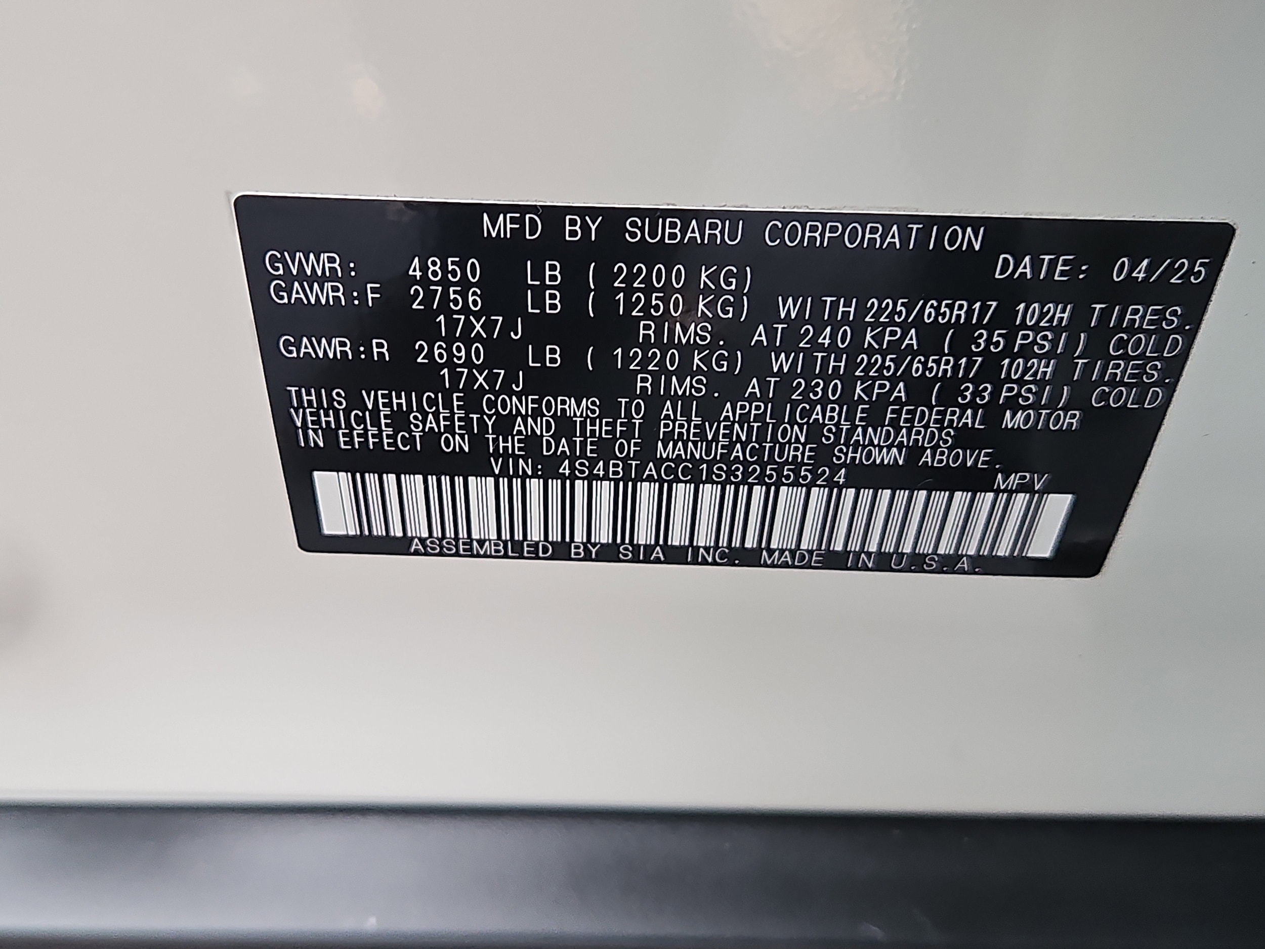 used 2025 Subaru Outback car, priced at $29,900